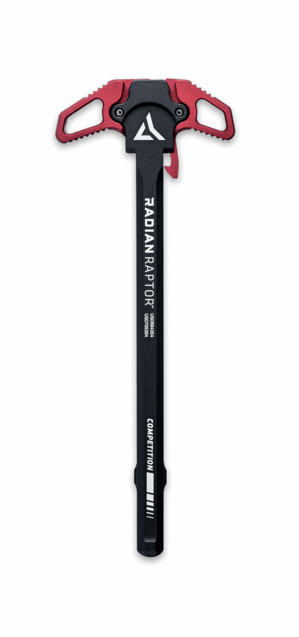 radian charging handle red